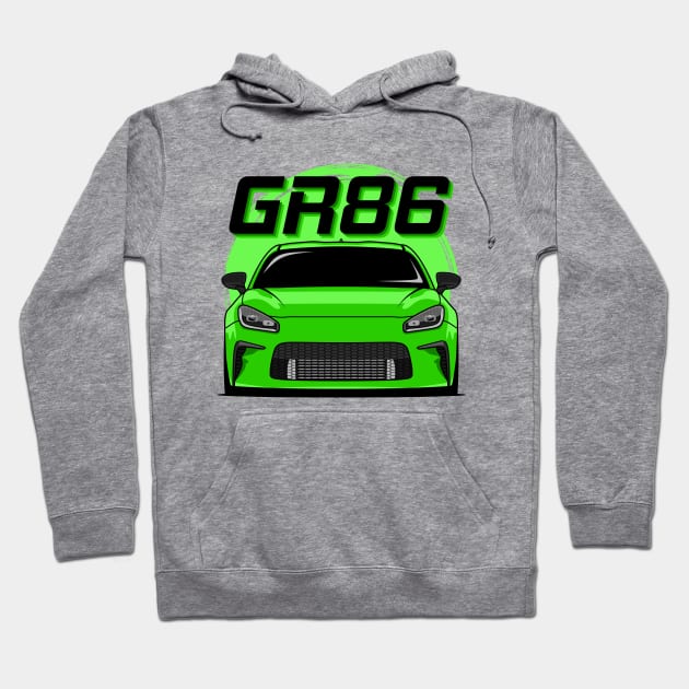 GR86 Hoodie by GoldenTuners